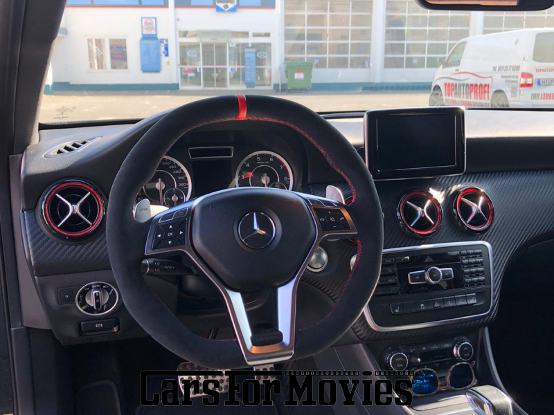 CarsForMovies | Mercedes Benz A 45 AMG 2013 Deutschland Schwarz Schwarz Zivilfahrzeug Kleinwagen Schleswig-Holstein 5218 Tuning